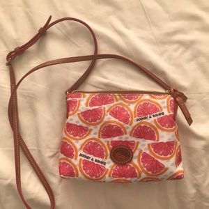 Dooney & Bourke nylon crossbody pouchette - pomelo